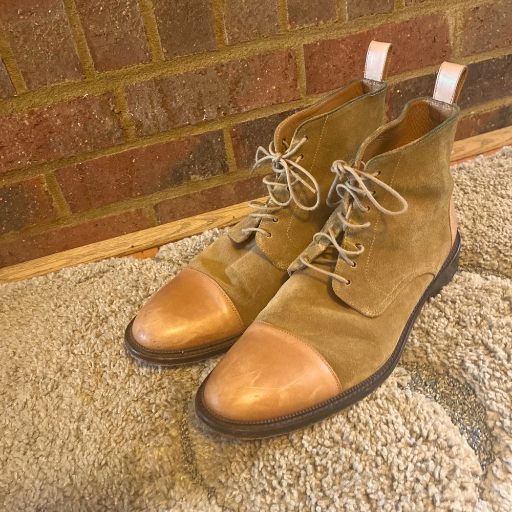 Taft Suede Leather boots. Men’s 11 44